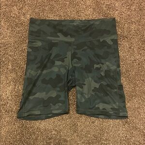 GAP Green Camo Women's Bike Shorts